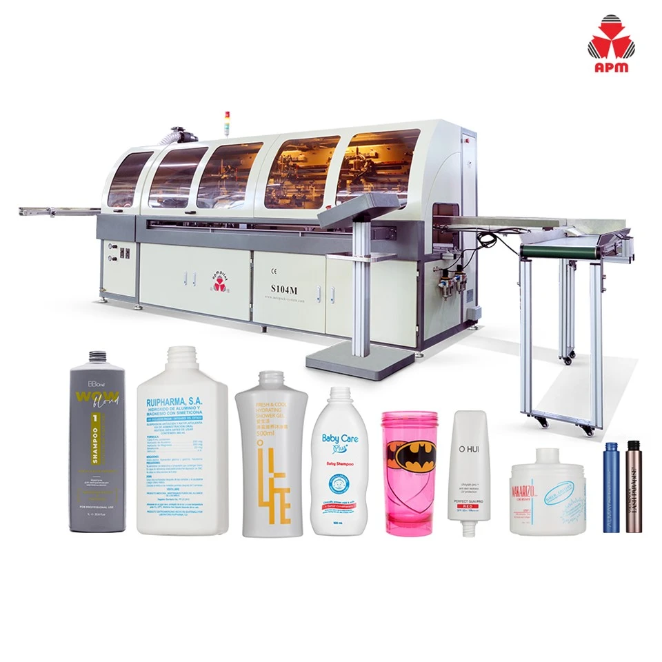 Screen Printing Machine For Plastic Bottles Screen Printing Machine For Plastic Bottles